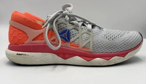 Reebok Floatride Run Ultraknit RBK Men’s Size 12 Gray Orange Running Shoes - Picture 1 of 6