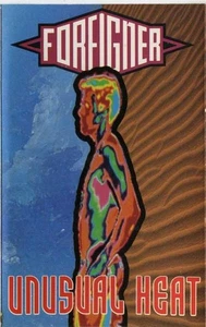 Foreigner Unusual Heat cassette USA Atlantic 1991 cassette clear shell with - Picture 1 of 10