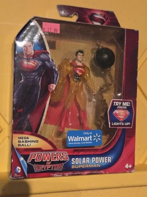 Figura de acción SUPERMAN Powers of Krypton Solar Power Mega Bashing Ball  Foto 1 de 4
