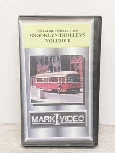 Brooklyn Trolleys Volume 1 Tour NY NYC  VHS Video Tape USA - Picture 1 of 2