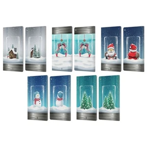 HEAD CASE DESIGNS CHRISTMAS IN JARS LEATHER BOOK WALLET CASE FOR AMAZON FIRE - Picture 1 of 11