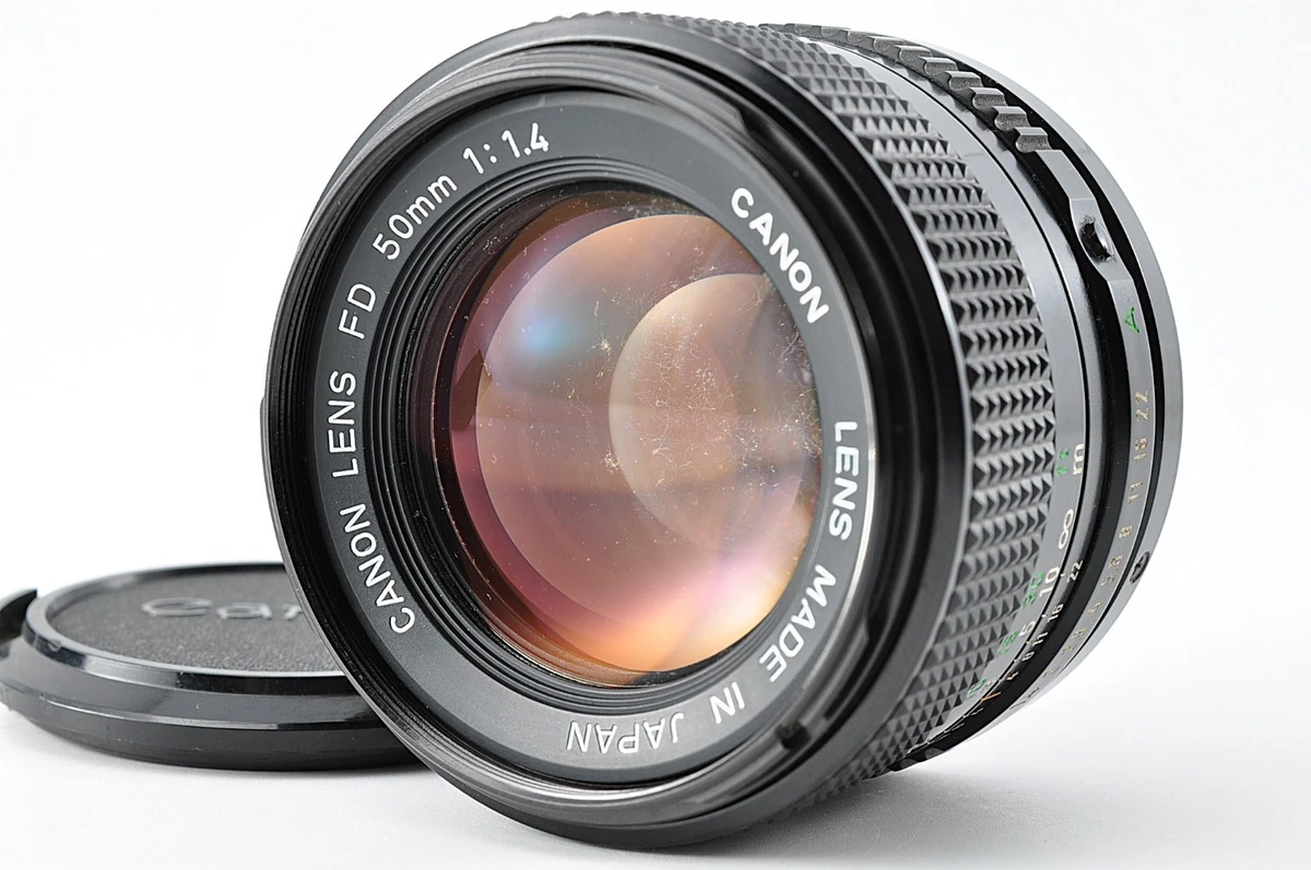 Canon FD 50mm f/1.4 Camera Lenses for sale | eBay