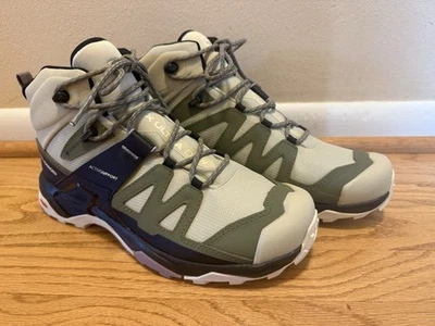 Botas de Senderismo Salomon X Ultra 4 Mid Gore-Tex 'Verde Alfalfa' 474550 Para Mujer 9 Foto 1 de 4