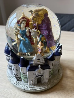 Disney Beauty and The Beast Musical Vintage SnowGlobe - Image 1 of 4