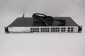 D-Link 28-Port Gigabit Smart Managed PoE Switch DGS-1210-28P - Picture 1 of 7