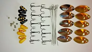 Starter kit spinner 1/8 oncia per affrontare, esca artigianale rende 10 filatori - Foto 1 di 1