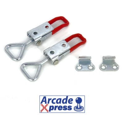 Juego Cierre Panel Control Bartop Arcade Pinball Clamp Latch Lock Set CPO