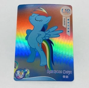 Rainbow Dash - My Little Pony Trading Card YH-UR-078 Rainbow Holo Tc7 - Picture 1 of 2