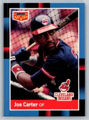 1988 Donruss Baseball Bonus MVPs #BC-9 Joe Carter - VG - Cleveland Indians - Image 1 of 2