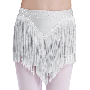 Girls Skorts Sparkly Shorts Practice Skirts Training Bottoms Performance Skirt - Picture 1 of 47