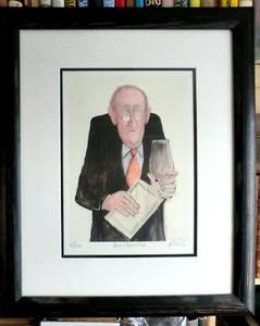 RARE SIGNED & Ltd 60/600 Sue Macartney Snape Wine Print 'Dry & Unexciting' - F&G - Picture 1 of 6