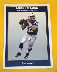 Andrew Luck Colts NFL FATHEAD Small Ad Panel Poster 6" x 4" Graphics wall - Bild 1 von 4