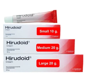 Hirudoid Cream Bruises Scars Sprains & Veins 10g. 20g. 40g. Exp. 2028 - Picture 1 of 9
