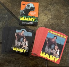 1985 Topps BABY Adventure Movie Dinosaurs Complete Card Set w/ Stickers/Wrapper