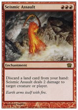 Magic the Gathering MTG Seismic Assault (219) Eighth Edition   LP