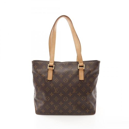 LOUIS VUITTON（LV） Borsa a tracolla Louis Vuitton Cabas pianoforte M51148 monogramma tela pelle marrone usata