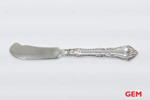Foxhall Watson Sterling Silver Flat Handle Butter Spreader Knife 5 1/2" No Mono - Picture 1 of 4