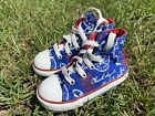Converse Toddler Sz 7 Red White Blue Chuck Taylor All Star High Top Sneakers