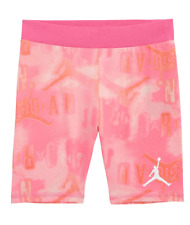 Jordan Logo Kids' Essentials Print Bike Short Girls XL (18/20) NWT Pinksicle