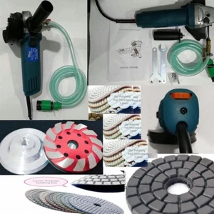 5" Marble Stone Granite Floor Countertop Scratch remove Wet Polisher Grinder cup - Picture 1 of 1