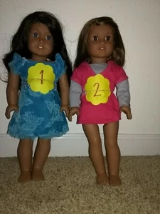 American Girl Puppen Sie wählen blaue Augen braune Haare EUC - Bild 1 von 3