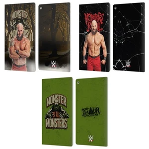 OFFICIAL WWE BRAUN STROWMAN LEATHER BOOK WALLET CASE FOR AMAZON FIRE - Picture 1 of 9