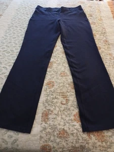 Betabrand Damen marineblau Anzughose Yogahose Bootcut - Größe Large (hoch) - Bild 1 von 3