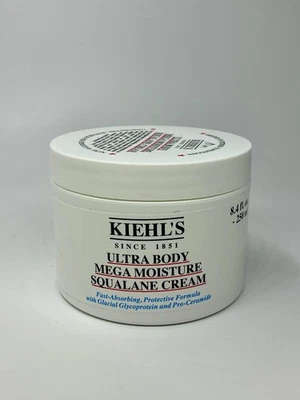 Kiehl's ULTRA BODY Mega Moisture Squalane Cream - 8.4 oz /250 ml - SEALED - Image 1 of 2