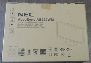 Open Box - NEC AccuSync AS222WM 21.5" LCD Monitor - Picture 1 of 4