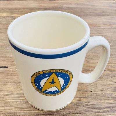 Vintage 1993 Pfaltzgraff Star Trek USS Enterprise NCC-1701-A  Coffee  Mug - Image 1 of 4