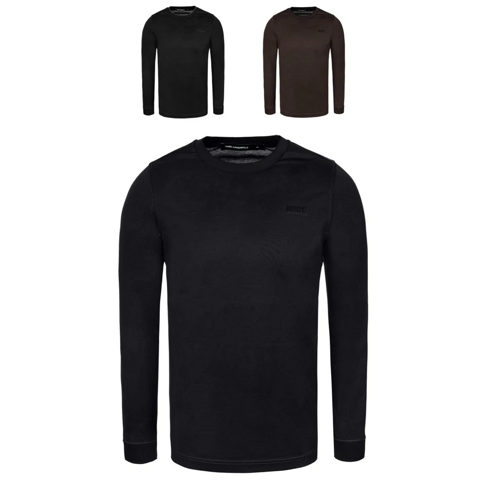 Neues AngebotKARL LAGERFELD Shirt Langarmshirt Herren Pullover Sweatshirt Pulli Sweater