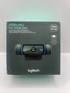 Logitech C920s Pro 1080p HD Webcam with Privacy Shutter - Black (960-001251) - Afbeelding 1 van 2