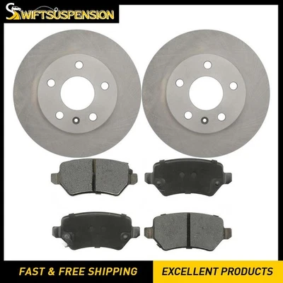 Kit de rotores de disco trasero y pastillas de freno para Chevrolet Astra 2000-2003 2006-2008 1,8 L Foto 1 de 4