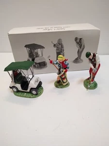 Dept 56 First Round Of The Year Snow Village Set Of 3 #54936 - Picture 1 of 9