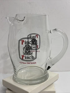  PINCH 12 AÑOS JARRA DE VIDRIO WHISKY ESCOCÉS 6.5" REEMPLAZO - Imagen 1 de 9