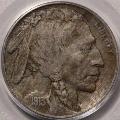1913-D Type 2 Buffalo Nickel PCGS XF-40 - Image 1 of 4