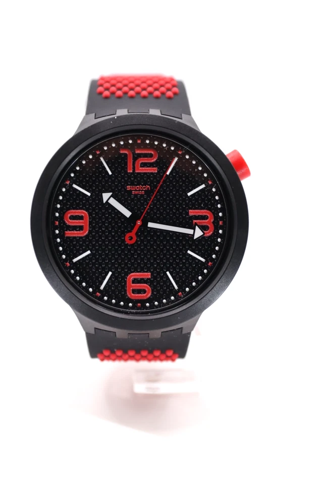 Swatch Big Bold Wrist Watch Bbblood SO27B102