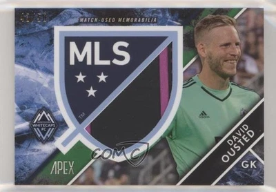 2016 Topps Apex Crest Jumbo Relics Green /50 David Ousted #CJR-DOU Rookie RC - Image 1 of 2