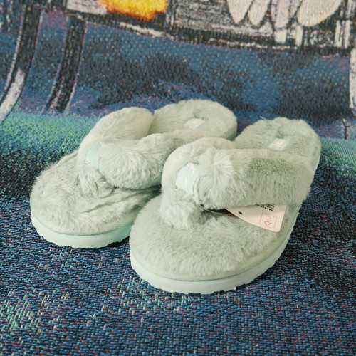 Infradito donna Puma Fluff pelliccia sintetica bambino blu moda Fenty