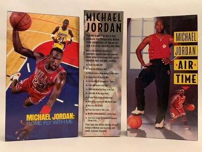 Come Fly With Me 1989 Air Time 1993 Michael Jordan Box Set VHS Traders - Image 1 of 4