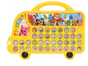 Pinkfong Hangul Bus Korean Learning Sound Toy Pad for Kids 3+ - Picture 1 of 5