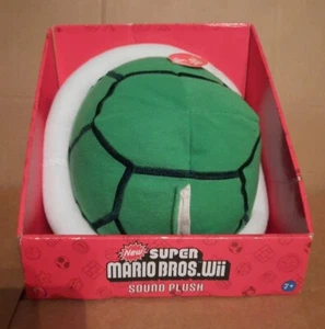 Super Mario Bros. Wii Sound Plush Green Koopa Shell -free shipping  - Picture 1 of 4