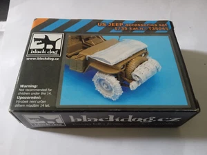 V64 BLACK DOG US JEEP ACCESSORIES SET 1 35 CAT.N. T35045 - Foto 1 di 1