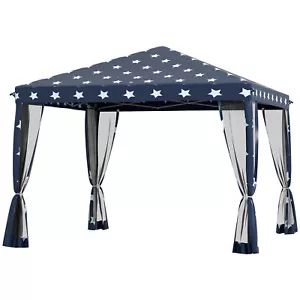 10x10 ft Outdoor Shelter Pop-Up Patio Canopy Tent with Sidewalls for Party Event - Picture 1 of 8