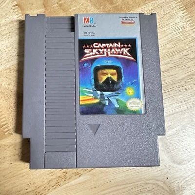 Captain Skyhawk Nintendo Entertainment System, 1989 NES Vintage - Clean - Image 1 of 4