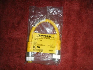 TURCK RSM RKM 46 - 0.3M Double-Ended Cordset, Strght M - F, ID# U2283-14 - Picture 1 of 5