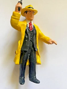Juguetes de figuras de plástico de acción vintage Dick Tracy de 4 pulgadas - Imagen 1 de 2