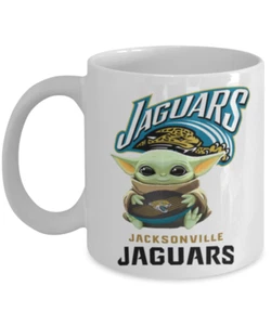 Coffee Mug Jacksonville JAGUARS NFL Football JAGUARS Yoda Coffee Mug Gift - Picture 1 of 2