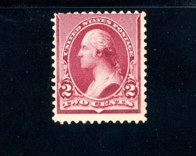 USAstamps Unused FVF US 1890 Regular Issue Washington Scott 219d ODG MNH - Image 1 of 2