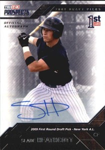 2009 TRISTAR Prospects Plus Autographs #24a Slade Heathcott/199